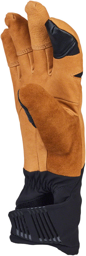 45NRTH 2024 Sturmfist 5 LTR Leather Gloves - Tan/Black, Full Finger - Image 3