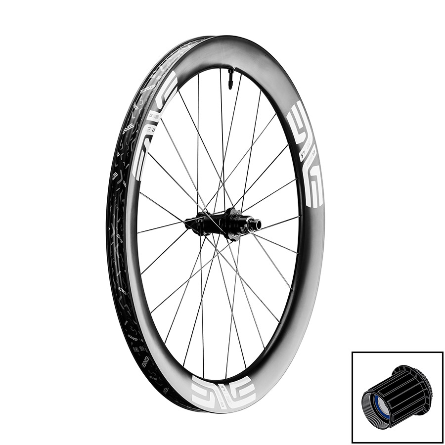 ENVE Composites G SES 4.5 Rear 700c12x142 HG11R CL White ENVE Composites G SES 4.5 Rear 700c12x142 HG11R CL White