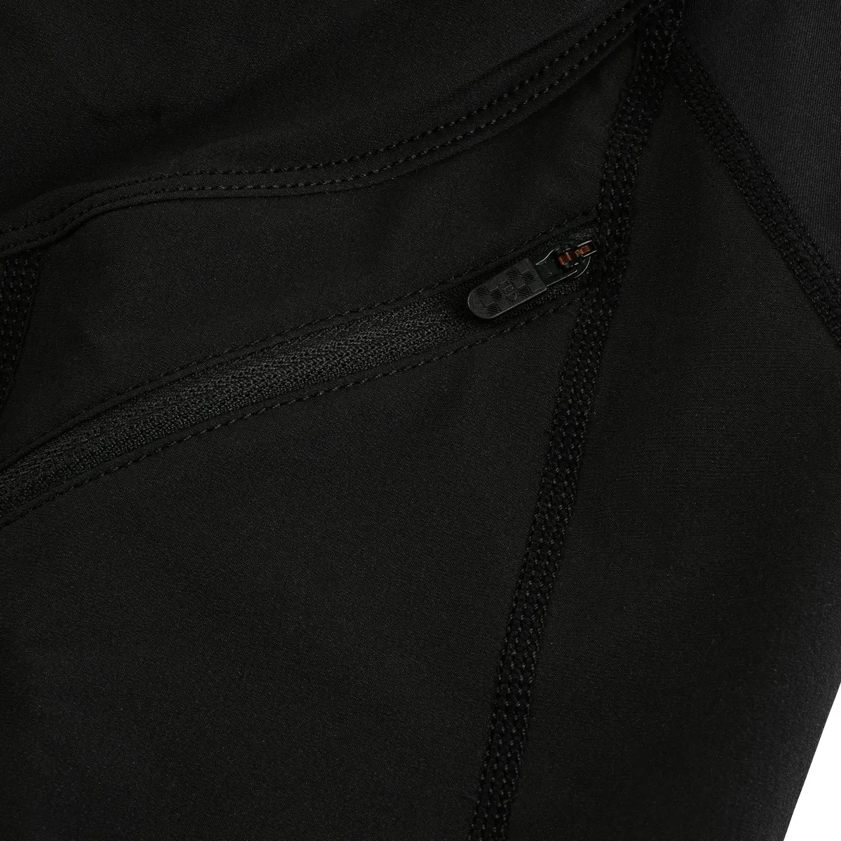 Womens Luxe Short No Liner Solid Black - Image 2