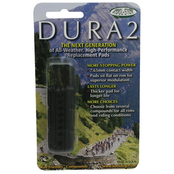Kool Stop Dura 2 Road Cartridge Inserts Black Pr Kool Stop Dura 2 Road Cartridge Inserts Black Pr