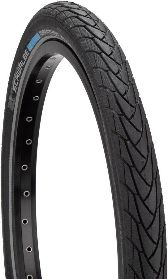 Schwalbe Marathon Plus Tire - 20 x 1.75 Clincher Wire BLK/Reflective Performance Line
