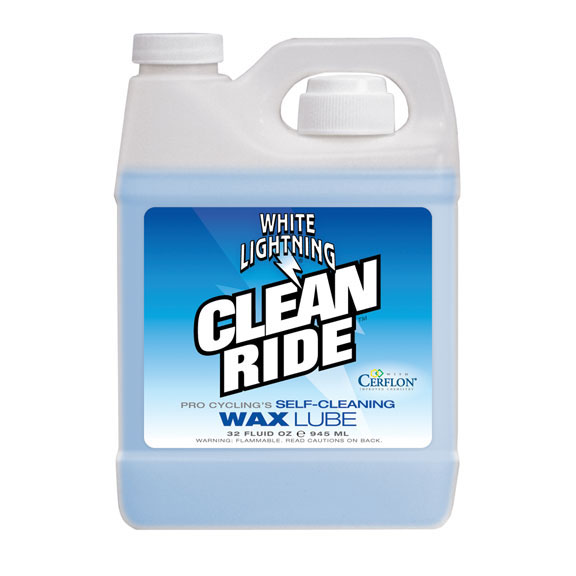 White Lightning Clean Ride Bike Chain Wax Lube - 4oz Drip variant 2