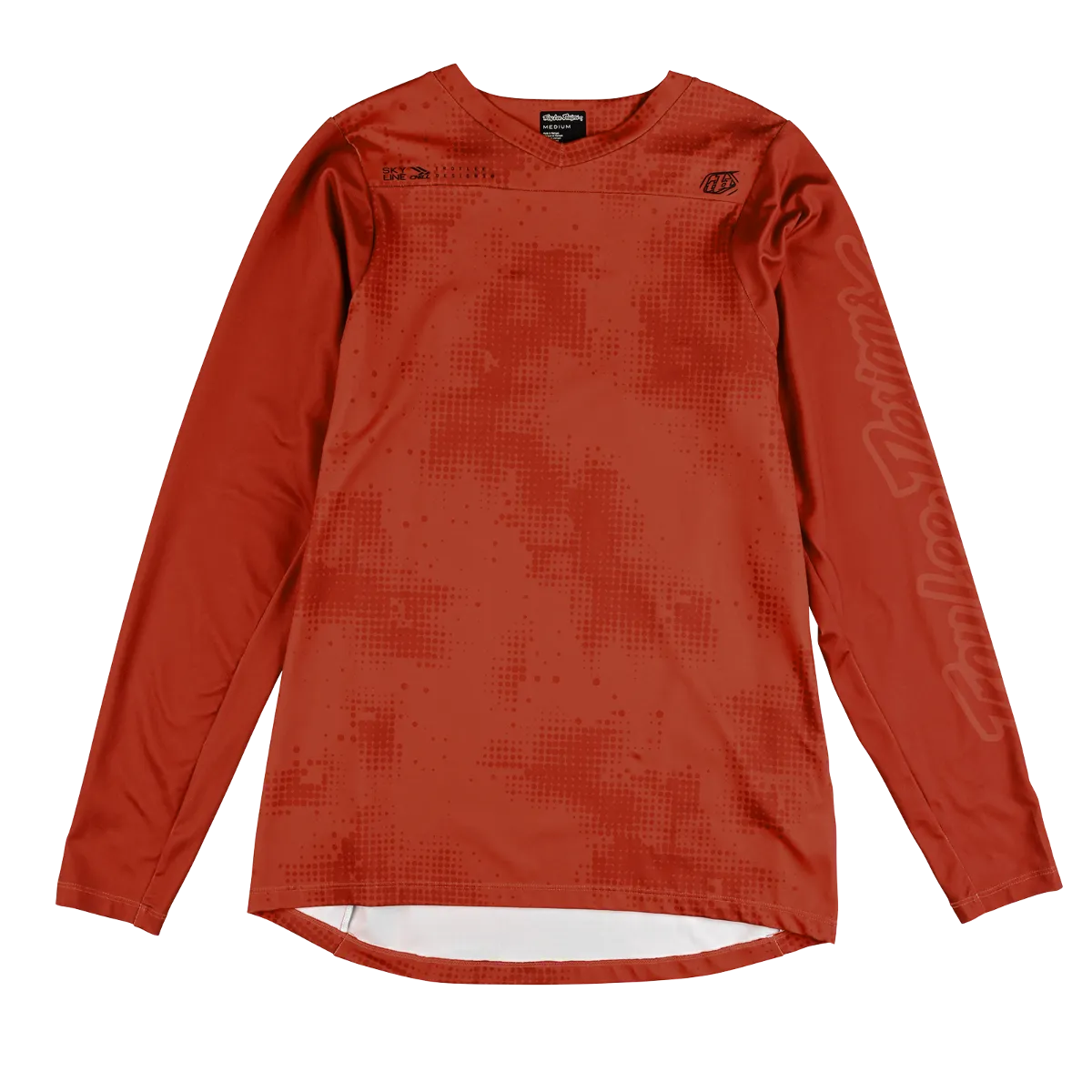 Skyline Chill Jersey Scattered Fire Orange Skyline Chill Jersey Scattered Fire Orange