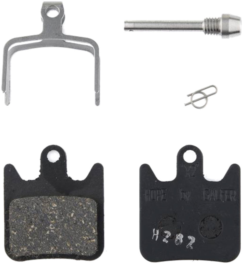Hope X2 Disc Brake Pads - Organic Compound Steel Back Plate