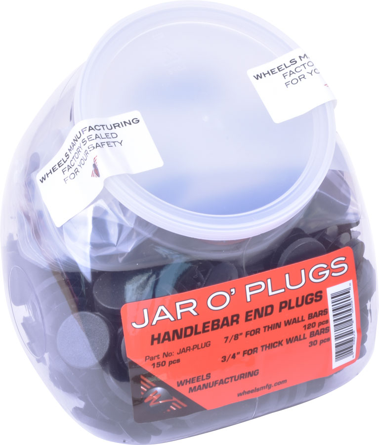 Wheels Manufacturing Jar O' Plugs 150 Total 120 Thinwall 30 Thickwall Handlebars
