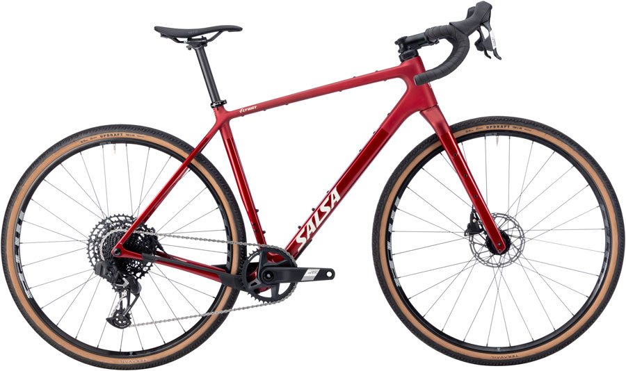 Salsa Flyway C Apex Eagle AXS 12 Bike - 700c Carbon Canyon Red