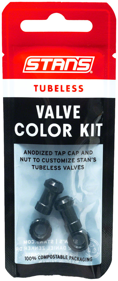 Stan's Tubeless Valve Stem Cap Color Kit - Pair - Image 3