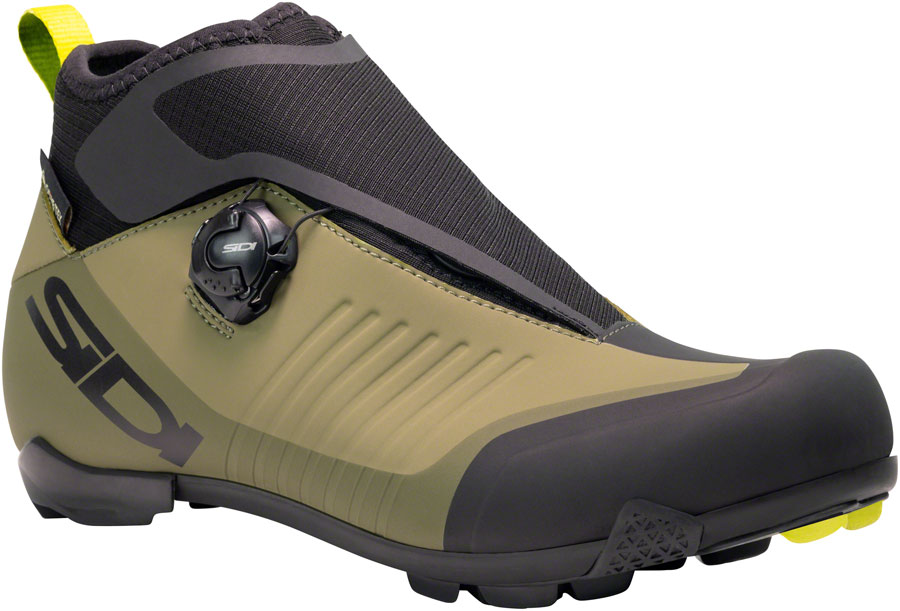 Sidi Hiemx Cycling Boot - Black/Green Olive, Millenium Fit - Image 3