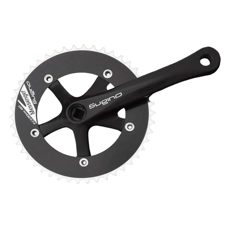Sugino RD-2 Messenger 165x46 103 SQR JIS crankset black/black