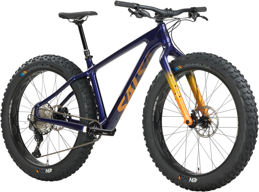 Salsa Beargrease C XT Fat Tire Bike - 27.5", Carbon, Indigo - Image 2
