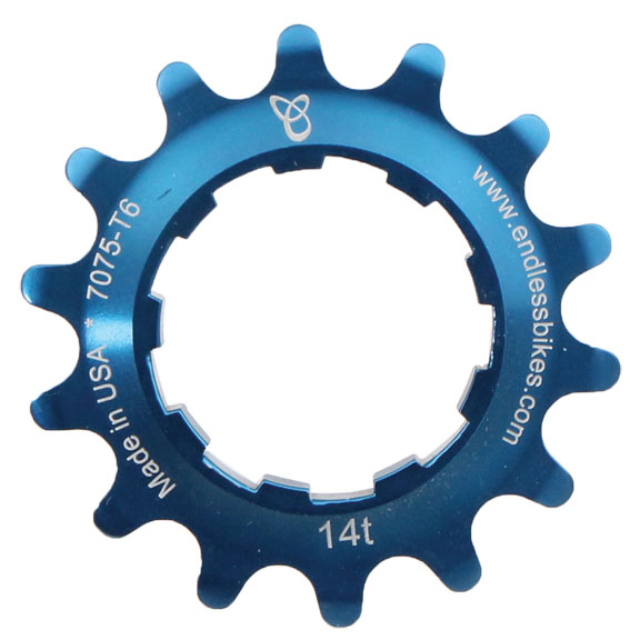Endless Bike Kick Ass Cog 14t - Blue Ano