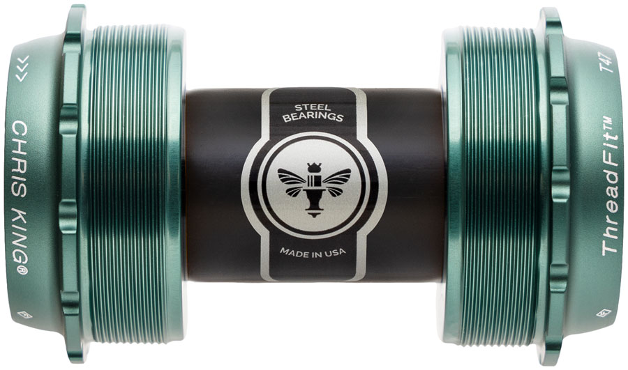 Chris King ThreadFit T47 24x Bottom Bracket - T47 Matte Jade