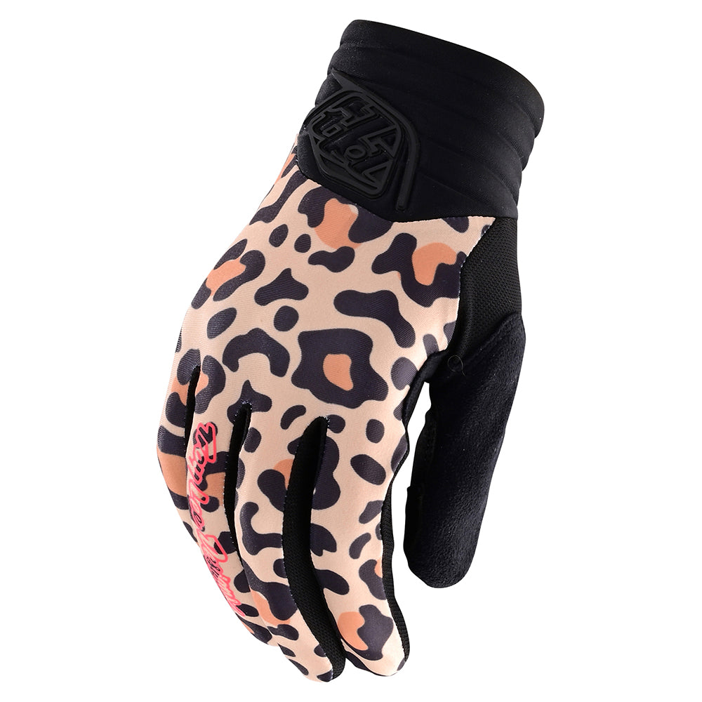Womens Luxe Glove Leopard Bronze Womens Luxe Glove Leopard Bronze
