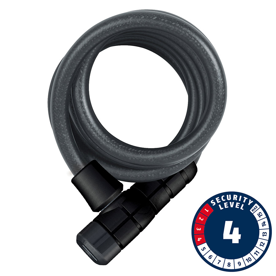 Abus Booster 6512K Cable with key lock 12mm x 180cm (12mm x 5.9')