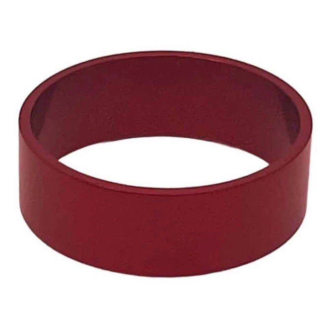 White Industries Straight Headset Spacer 10mm 1-1/8" Red Each