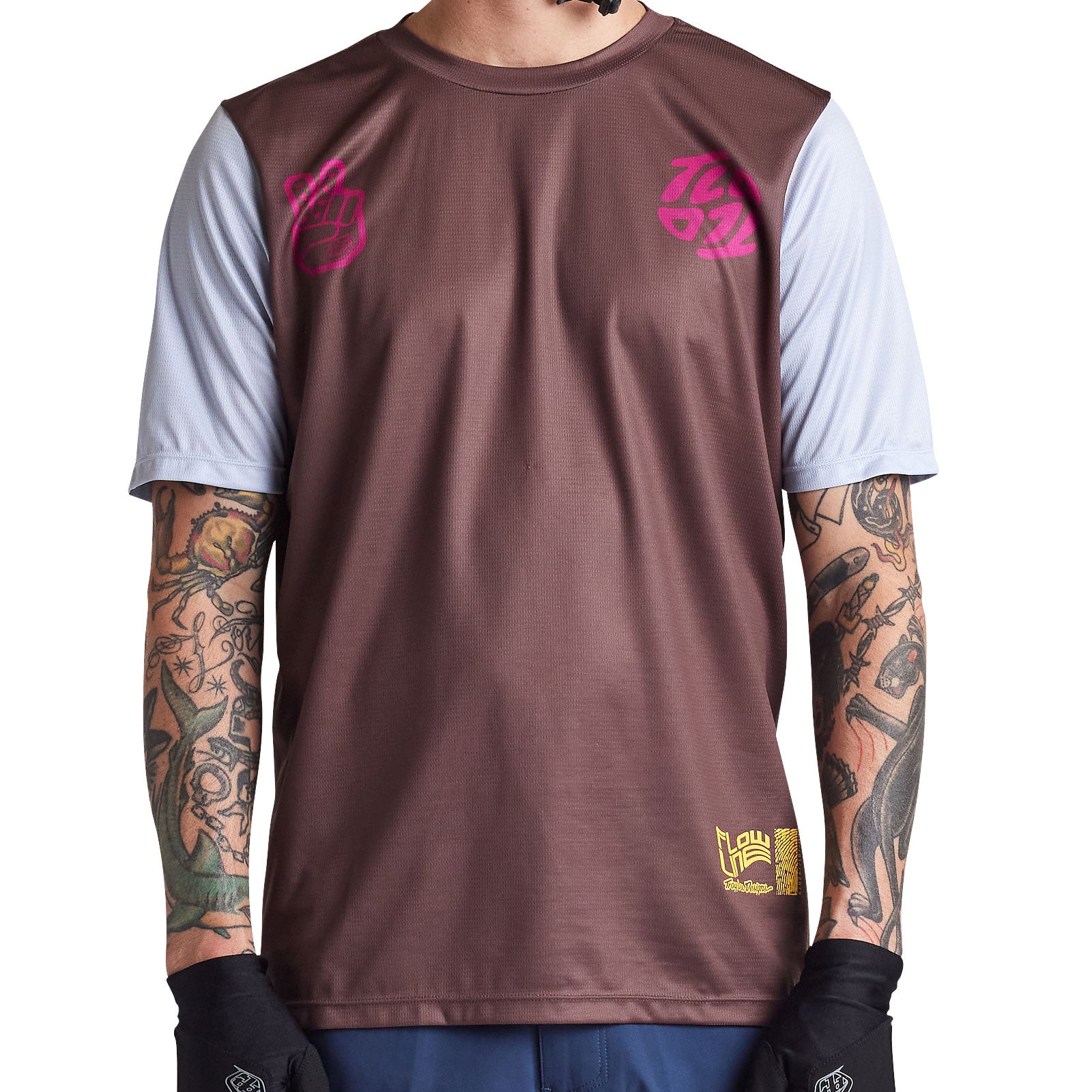 Flowline SS Jersey Flipped Chocolate - Image 6