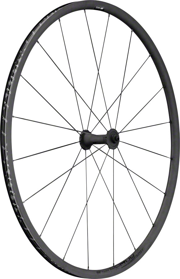 DT Swiss PR 1400 DICUT OXiC Front Wheel - 700 QR x 100mm, Rim Brake