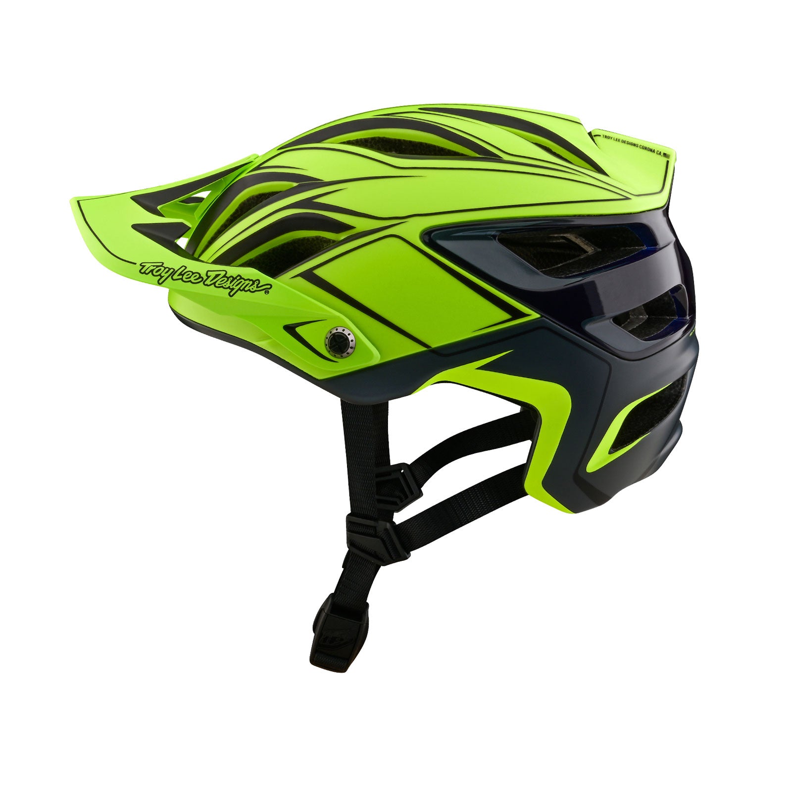 A3 Helmet W/MIPS Uno Pinstripe Yellow A3 Helmet W/MIPS Uno Pinstripe Yellow