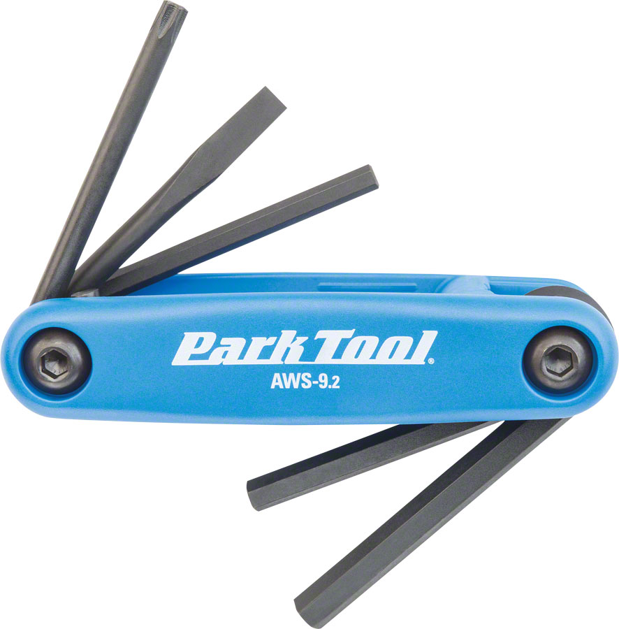 Park Tool AWS-9.2 Fold-Up Hex Wrench Set Park Tool AWS-9.2 Fold-Up Hex Wrench Set