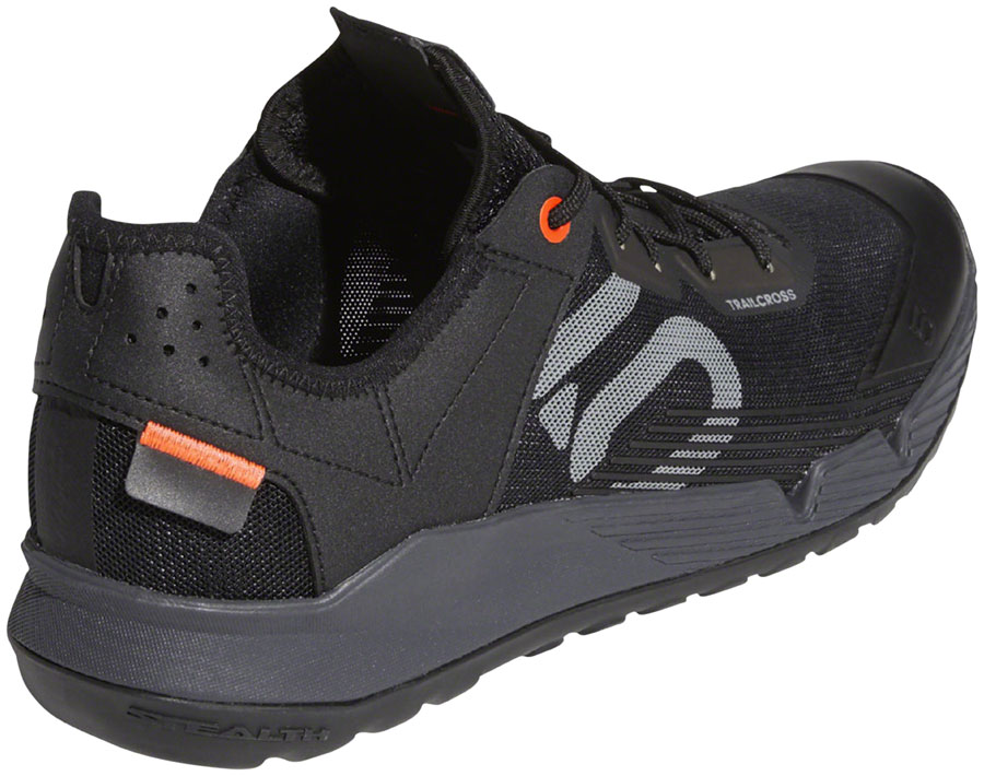 Five Ten Trailcross LT Flat Shoes - Men's, Core Black / Gray Two / Solar Red - Image 3