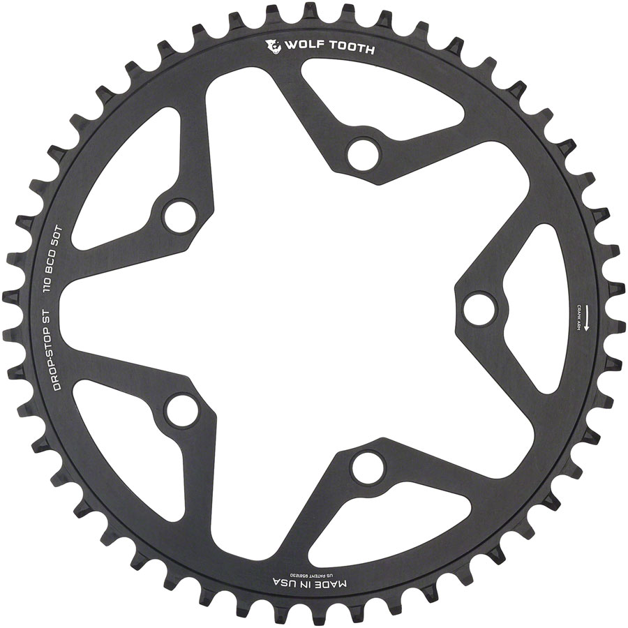 Wolf Tooth 110 BCD Gravel CX Road Chainring - Image 5