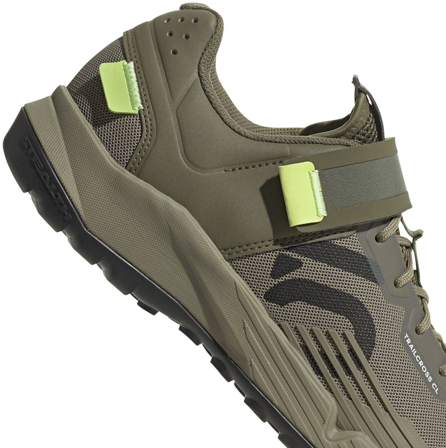 Five Ten Trailcross Mountain Clipless Shoes - Men's, Orbit Green/Carbon/Pulse Lime - Image 4