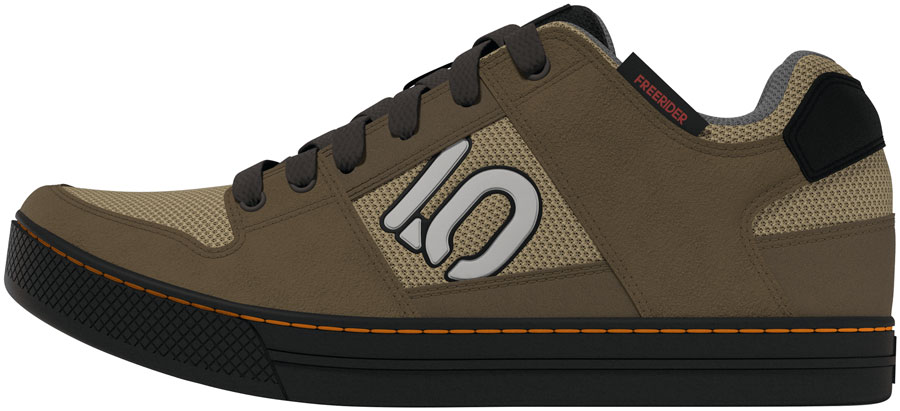 Five Ten Freerider Flat Shoes - Men's Cardboard/Wonder Alumina/Pure Tangerine 10