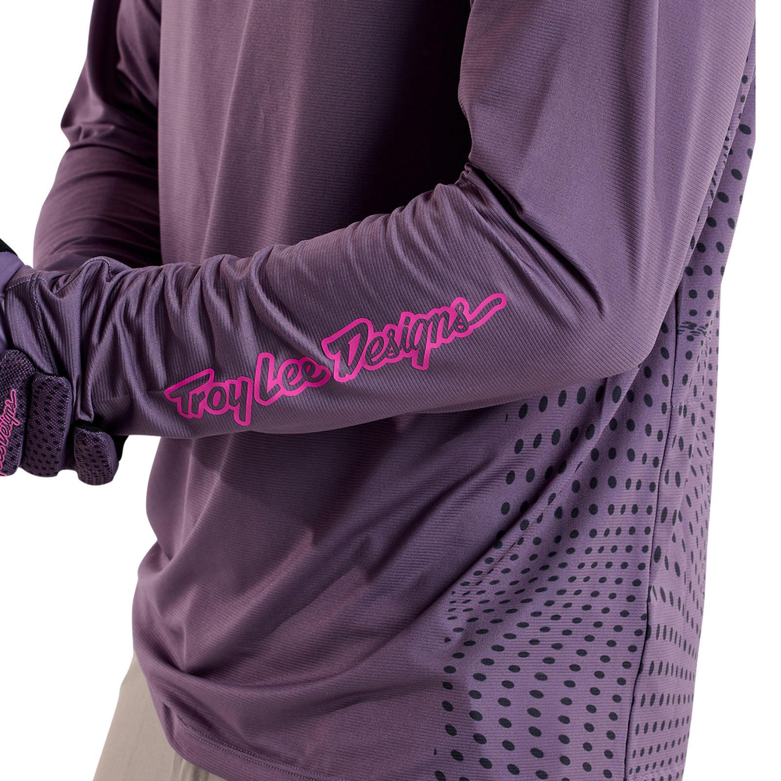 Skyline Long Sleeve Jersey Radioscape Deep Purp - Image 15