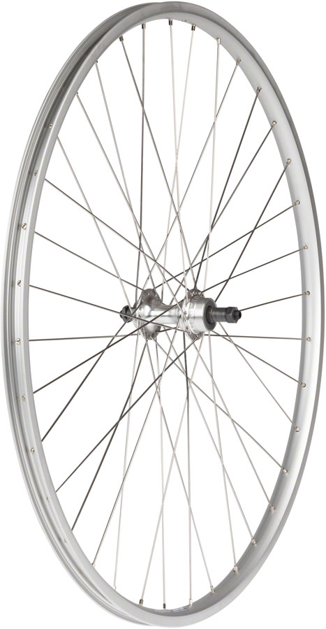 Quality Wheels Value Single Wall Series Rear Wheel - Silver Clincher - Image 2