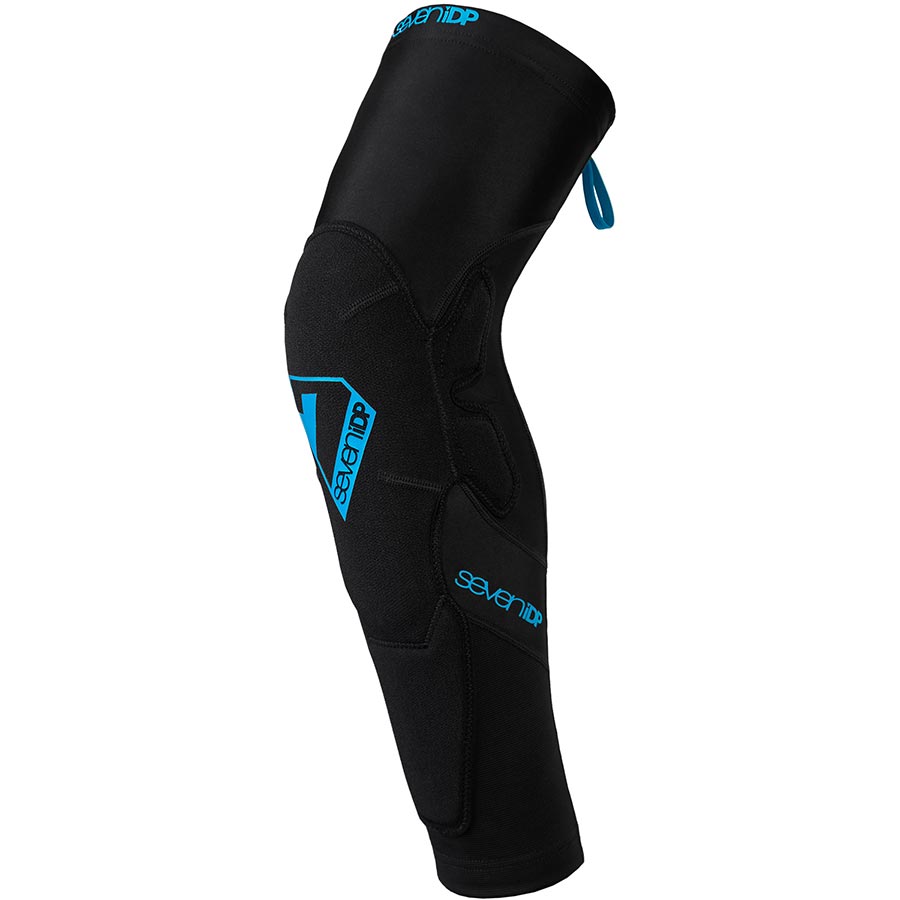 7iDP Transition Long Knee/Shin Guard Black S Pair