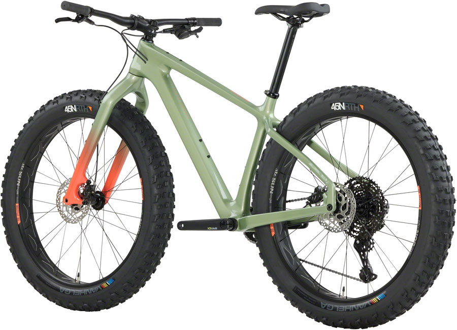 Salsa Beargrease C Cues 11 Fat Tire Bike - 27.5", Carbon, Sage Green - Image 3