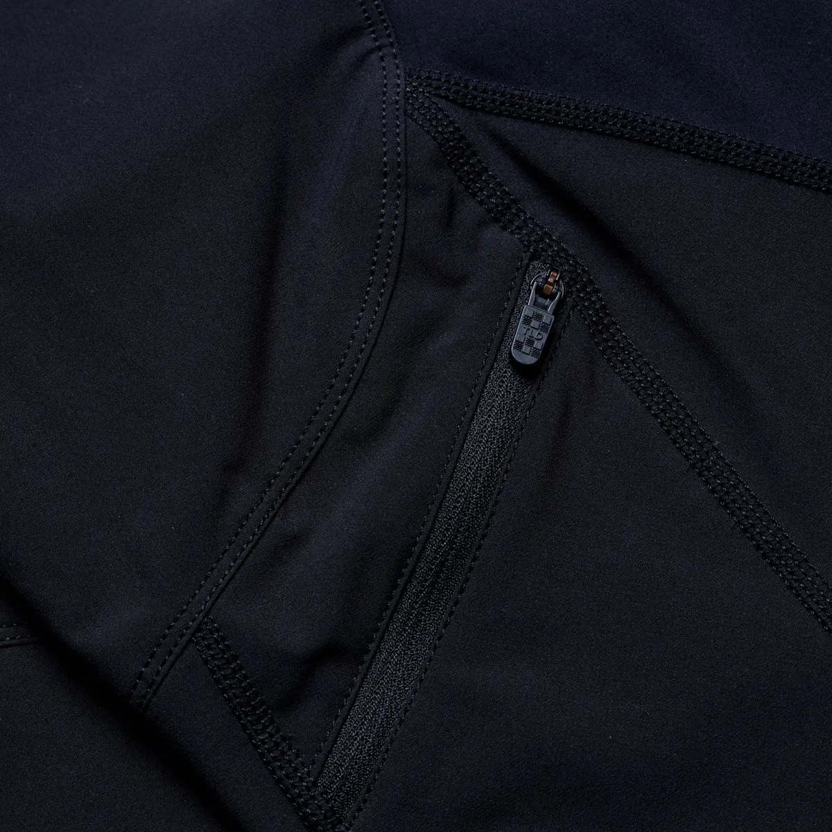 Womens Luxe Short Solid Black - Image 3