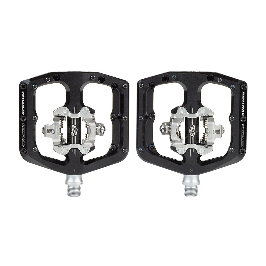 Renthal Revo-DHC Pedals Body: Aluminum Spindle: Cr-Mo 9/16'' Black
