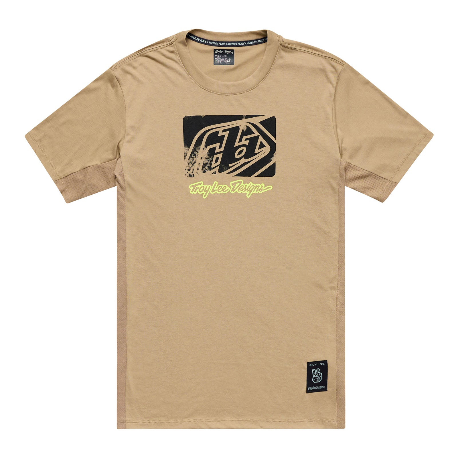 Skyline Short Sleeve Ride Tee Scrubbed Timber Skyline Short Sleeve Ride Tee Scrubbed Timber
