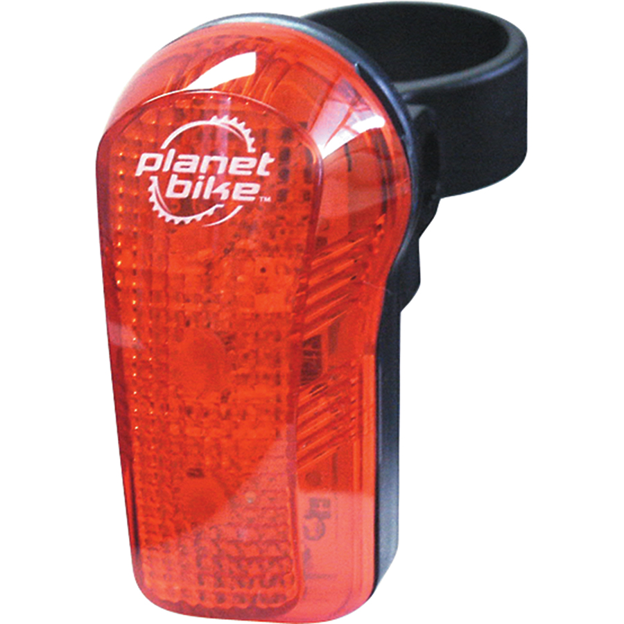 Planet Bike Blinky 7 7 Led W/Batteries New Red LedS 300% Brighter