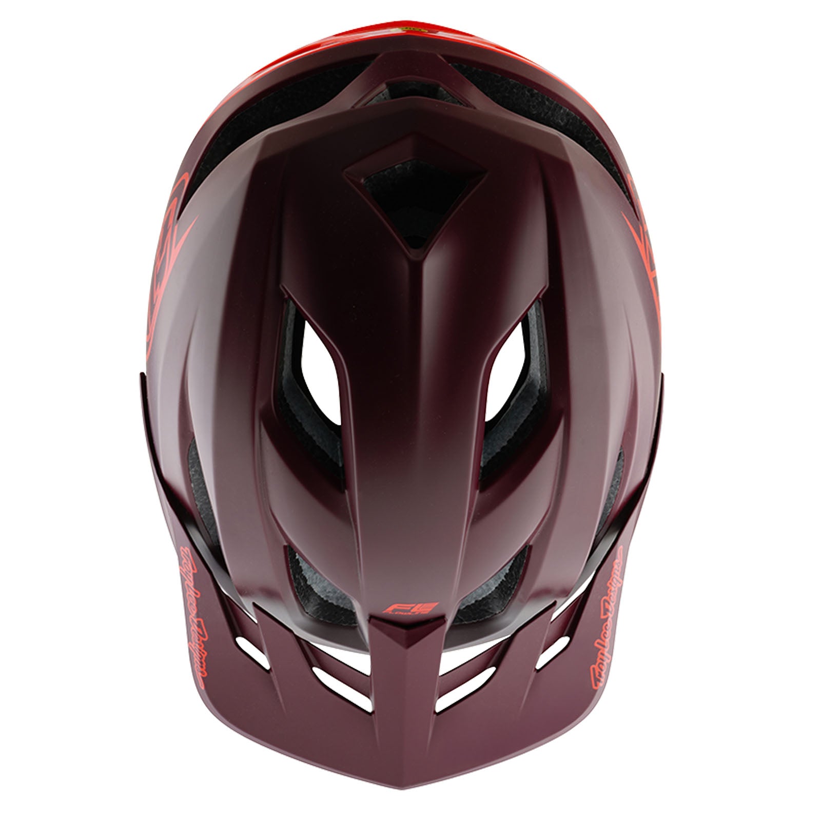 Flowline SE Helmet Badge Maroon - Image 4