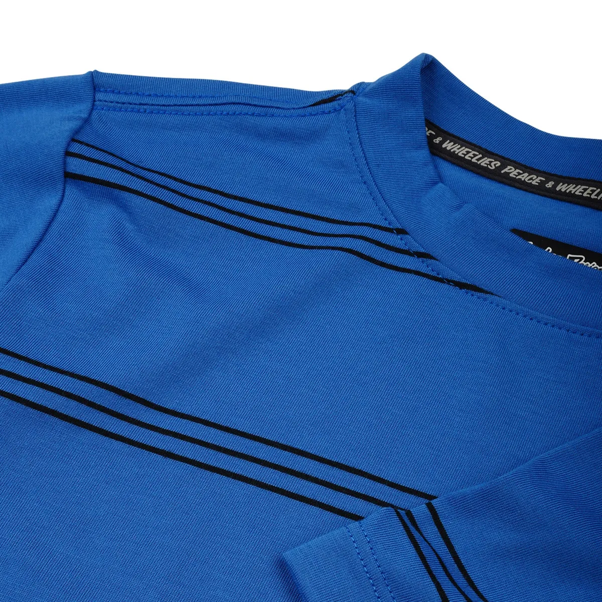 Youth Skyline Ride Short Sleeve Tee Washed Out Cobalt - Image 5