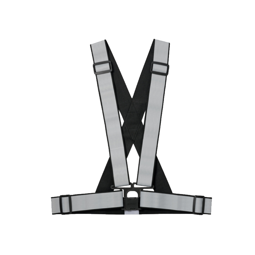 Bookman Visibility Reflective Cross Belt Black Bookman Visibility Reflective Cross Belt Black