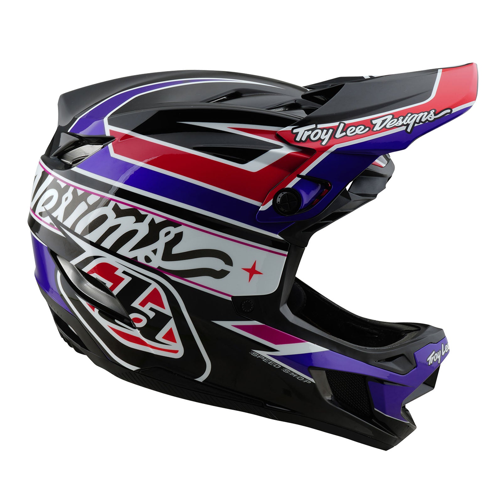 D4 Polyacrylite Helmet Linear Black - Image 5