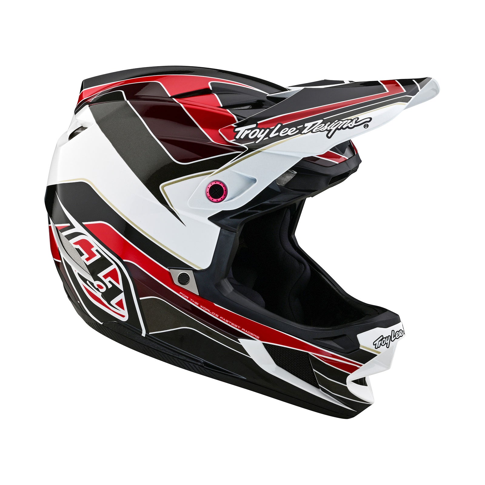 D4 Polyacrylite Helmet Block Charcoal / Red - Image 6