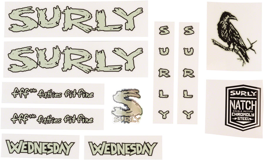 Surly Wednesday Decal Set variant 4