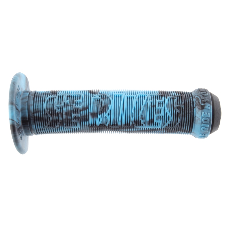 Se bikes Bike Life Grips Blue Swirl 138mm w/ Flange