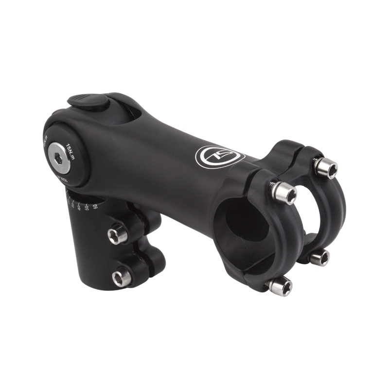 Sunlite 0°-60° Adjustable Top Mount Stem 90 25.4 or 31.8 Black Sunlite 0°-60° Adjustable Top Mount Stem 90 25.4 or 31.8 Black