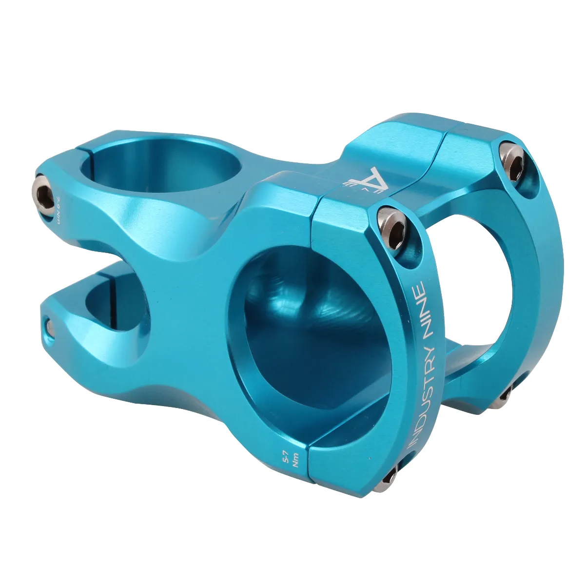 Industry Nine A35 Stem (35.0) 50mm Turquoise Industry Nine A35 Stem (35.0) 50mm Turquoise