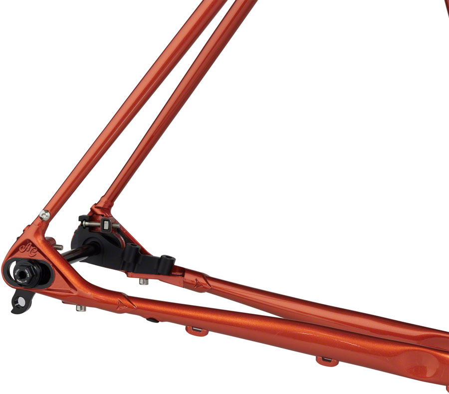 All-City Cosmic Stallion Frameset - 650b/700c, Steel, Toasted Marshmallow - Image 4