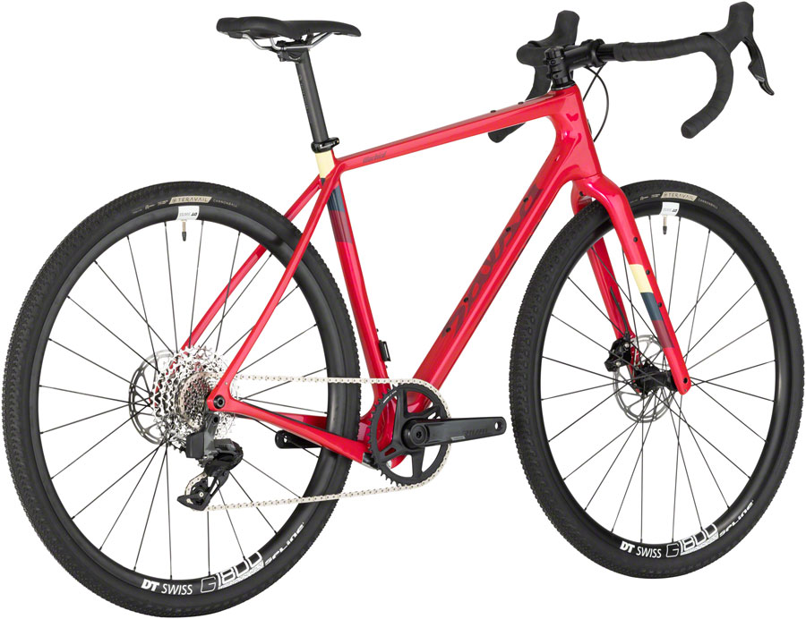 Salsa Warbird C Rival XPLR AXS Bike - 700c, Carbon, Red - Image 3