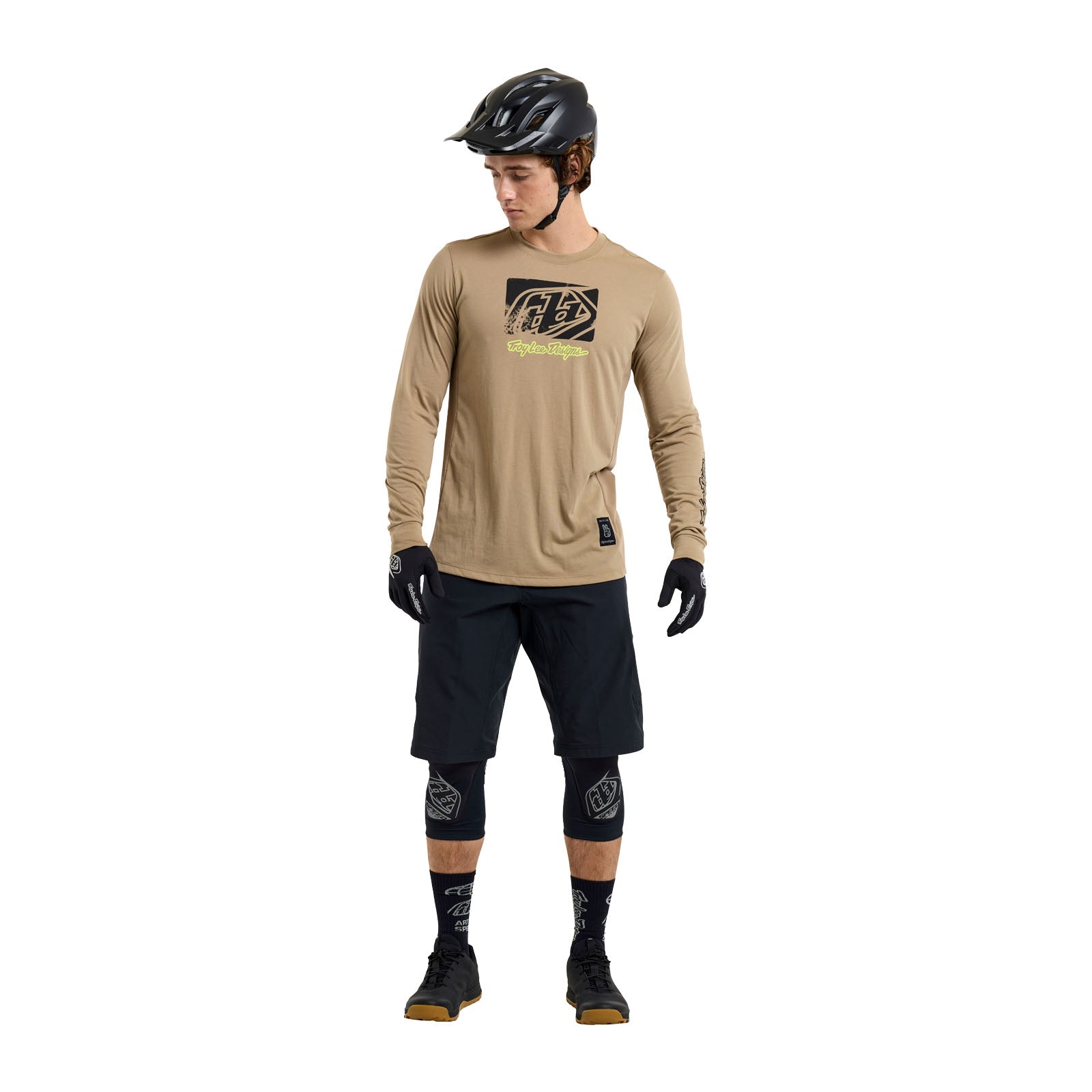 Skyline Long Sleeve Ride Tee Scrubbed Timber - Image 6