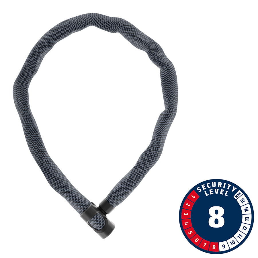 Abus IVERA 7210K Chain Lock Key 7mm 85cm 2.8' Anthracite