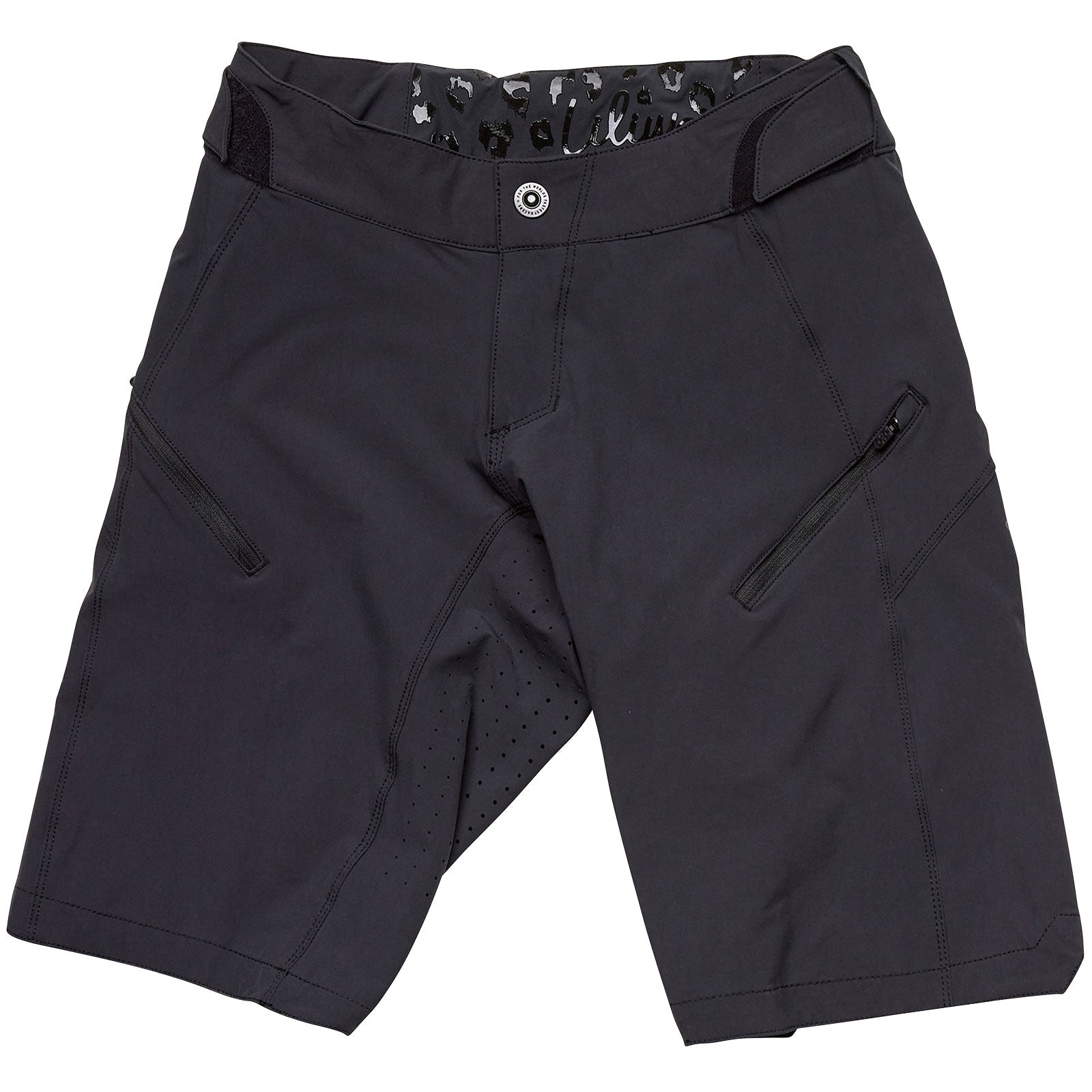 Womens Lilium Short No Liner Solid Black Womens Lilium Short No Liner Solid Black