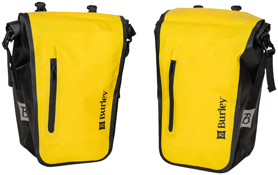 Burley Coho  Pannier Set - 22L/Pair Yellow